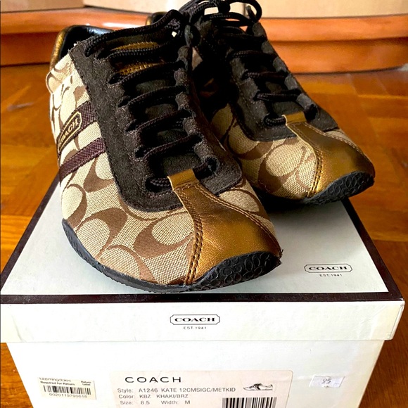 Coach Sneakers, Women’s Size 8.5 - Picture 2 of 2